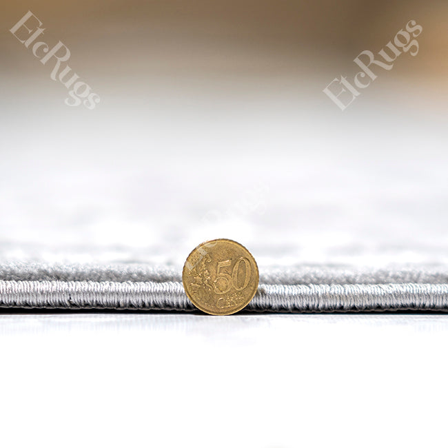 L.GRAY TRADITIONAL RUG - ROYAL SILK YILDIZ CARVING-1182B