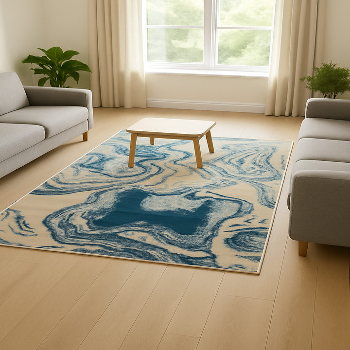 Marble Shimmer Rug | Luxury Contemporary Rug UK | Platinum Collection